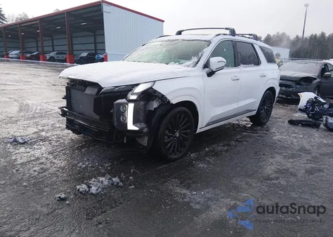2024 Hyundai Palisade Calligraphy Night Edition from USA, damaged, VIN KM8R7DGE6RU780731